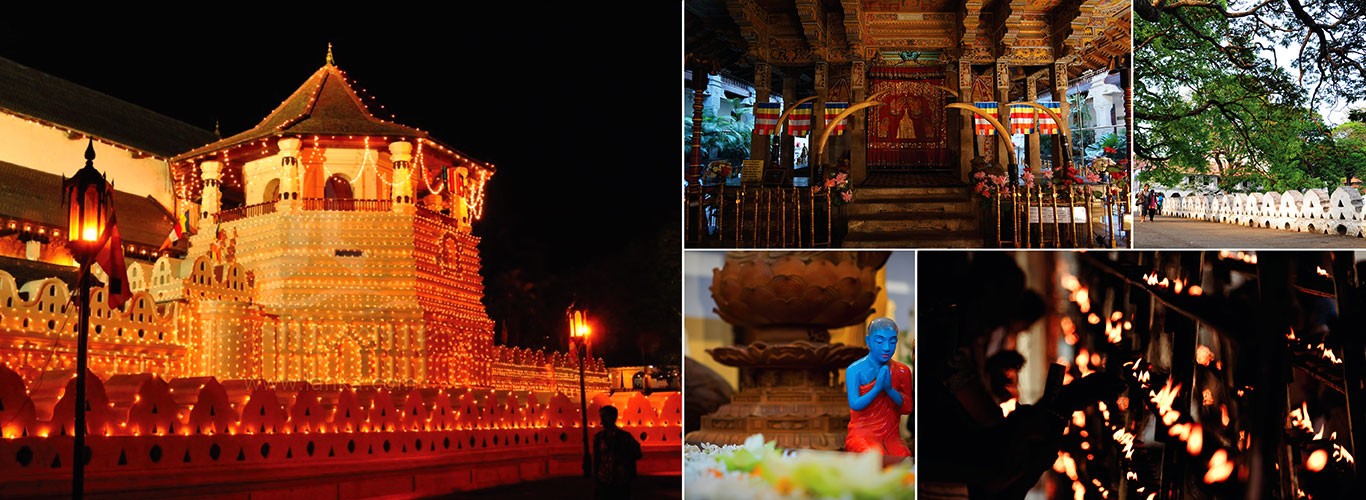 Kandy Temple of the Tooth on the 12 day adventure tour