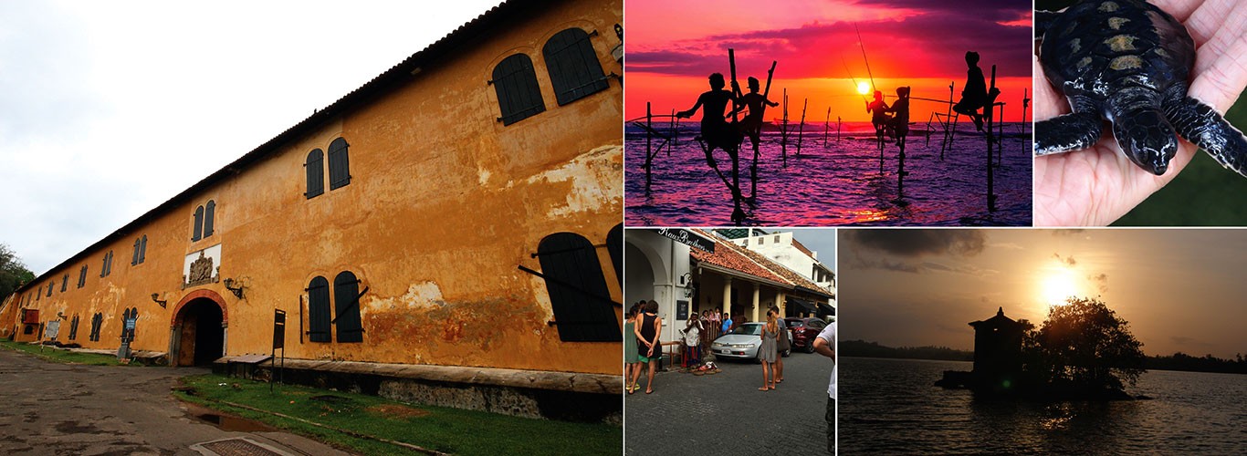 Galle Dutch Fort on the final day of the wildlife tour