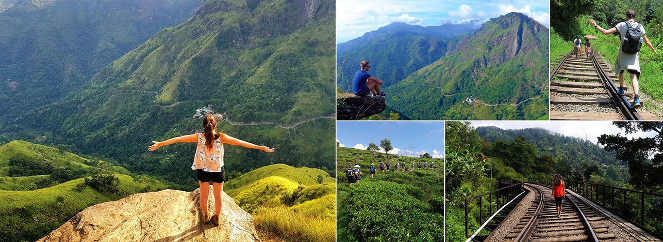 Nine Arches Bridge and Little Adam's Peak in Ella