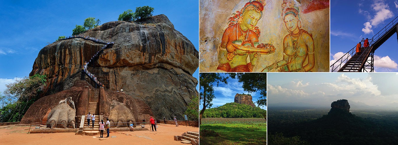 Classic 8 day Sri Lanka tour at Sigiriya Rock Fortress