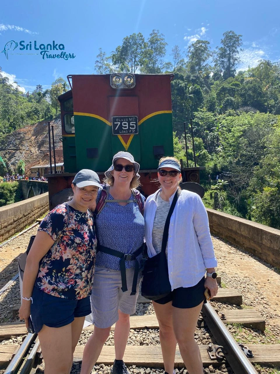 Hill country train on a 16 day Sri Lanka tour