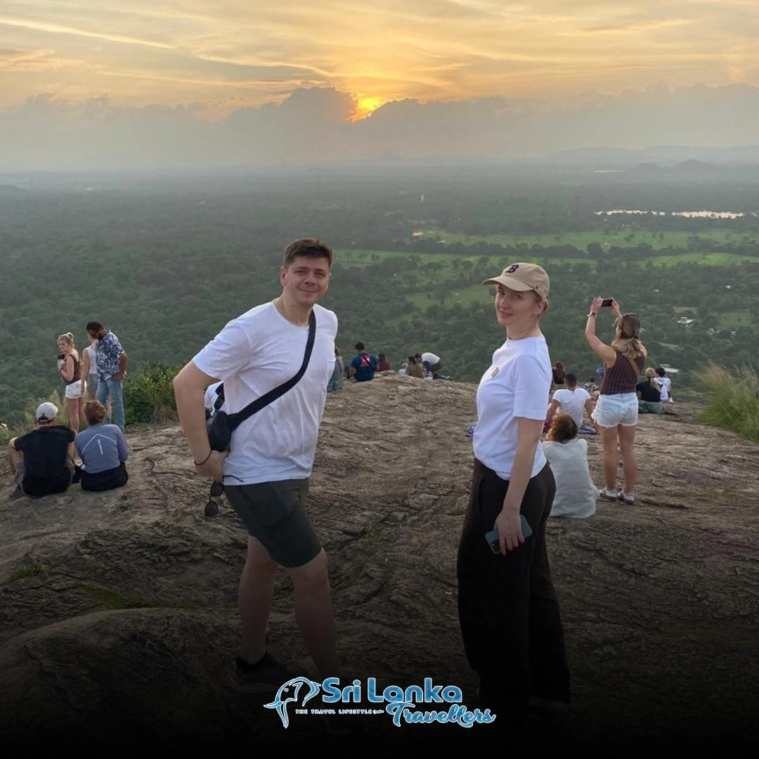 Hill country viewpoint on an 8 day Sri Lanka tour